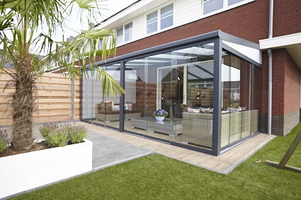 Terrasoverkapping polycarbonaat